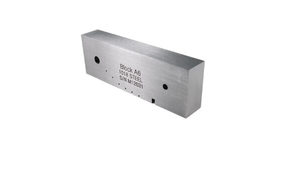 NDT A6 CALIBRATION BLOCK Test Block According Standard BS 2704:1978