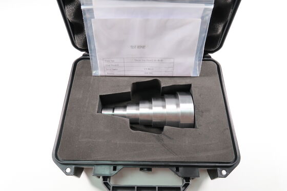 7 Step Pipe Test Block/ Circular Tube Stepped Block, 2.5-30mm 1018 Carbon Steel