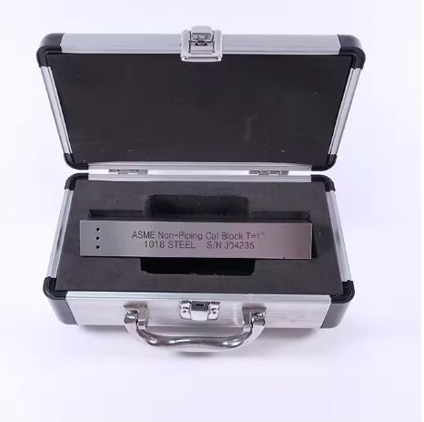 ASME Non-Piping Cal Block T=1 Inch ASME TYPE 1018 Steel Calibration Block For UT Shear Wave (1 Inch Thickness)