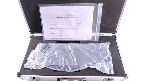 NDT IIW-Tip 1 AWSD1.1/D1.1M-2015 Kalibrasyon Bloğu 1018 Çelik Test Bloğu Ultrasonik Hata Dedektörü İçin İNÇ TİPİ