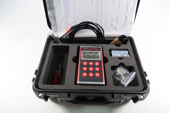 TMV120 Arka ışıklı USB taşınabilir titreşim ölçer iki düğmeli piller
