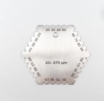 TMTECK-370 Islak Film Kalınlığı Ölçer/Film Tarağı 20-370µM